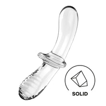 Load image into Gallery viewer, Satisfyer Double Crystal  Glass Dildo
