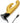 Fifty Shades of Grey Greedy Girl 10 Year Anniversary Gold Rabbit