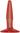 Basix Mini Butt Plug - Red