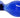 Gripper Hand Blowen Glass Anal Plug - Blue