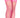 MUSIC LEGS 4910 Lace Top Fishnet Thigh Hi Hot Pink One Size