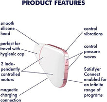 Load image into Gallery viewer, SATISFYER- Love Triangle- Air pulse- White
