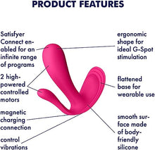 Load image into Gallery viewer, SATISFYER TOP SECRET VIBE - APP CONTROL
