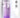 King Cock Clear 6'' Cock with Balls - Purple