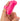 Charged FingO Mini Rechargeable Finger Vibrator -Pink