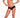 Saxenfelt Latex Hipster Briefs - Black Large