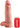 12" Cock With Balls Flesh