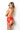 Two Piece Dot Mesh And Lace Garter And G-String Set L/XL