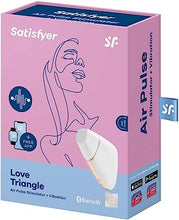 Load image into Gallery viewer, SATISFYER- Love Triangle- Air pulse- White
