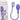 Mini Silicone Clitoral Pump - Purple
