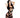 Ladies Tank Dress With Vertical Lines - Black