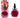 Blush Novelties Pom Plugs, Fur Pom Pom, Burgundy