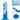 Twisted Love - 5.5" Ribbed Probe - Blue/White