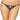 STM Lace Heart Open Crotch Panty 10836X - BLK-3X/4X