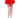 LEG AVENUE 9511 Industrial Thigh Hi With Nurse Badge Applique White & Red Bows O/S