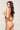 Baci Floral Lace Crotchless Panty - Black