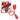 Calexotics – French Kiss “Casanova” Egg & Tongue Dual Stimulator - Red