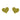 Heart Pasties - Gold Glitter