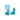 Rear Assets Iridescent Plug - Teal - MED