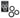 NS Novelties – Renegade 3pc Super Stretchy Slim Rings (Black)