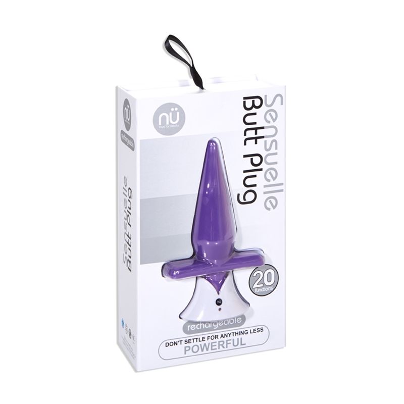 SENSUELLE BUTT PLUG PURPLE