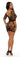 Sheer Dress with Sleeves Bodystocking