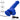 Admiral 8" Vibrating Captain Dong Colour: Blue