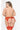 S2M 10943X Satin & Dots Mesh Garter Belt Red   3X/4X