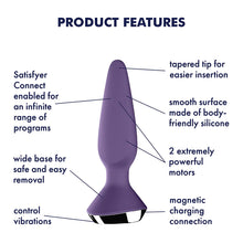 Load image into Gallery viewer, SATISFYER PLUG-ILICIOUS 1 PETROL APP CONTROLLED
