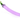 Eggplant Glass Toy