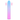 10 Speed Rechargeable Silicone Vibrator - Blue/Pink