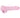 Crystal Clear 8'' Realistic Dildo with Balls - Pink