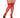 Sheer Lace Top Thigh High Red One Size Queen Style 20302X