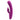 20-Speed Purple Colour Silicone Rabbit Vibrator with Vibrating Tongue