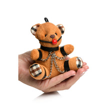 Load image into Gallery viewer, MASTER SERIES - GAGGED TEDDY BEAR KEYCHAIN
