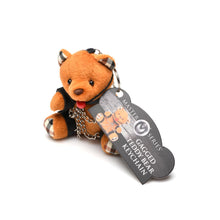 Load image into Gallery viewer, MASTER SERIES - GAGGED TEDDY BEAR KEYCHAIN
