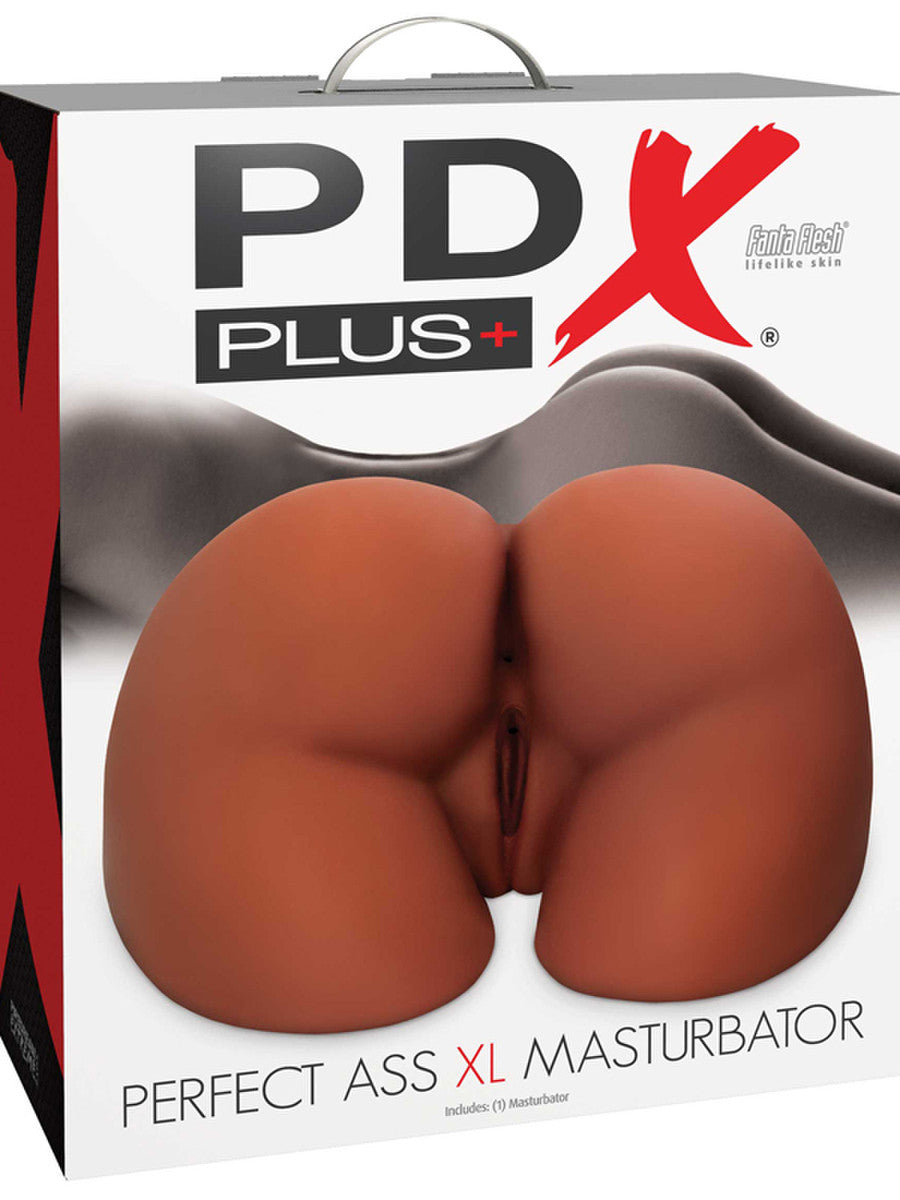 PDX PLUS+ Perfect Ass XL Masturbator BROWN