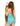 Penthouse Bedtime Story Mini Dress And G-String Set - Turquoise