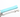 Blue Leash With Silver Chain
