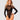 Obsessive Open back teddy b135 black