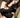 Baci 1193 Long Satin Evening Gloves Black