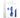 Chrystalino Seed Blue Glass Wand