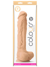 Load image into Gallery viewer, COLOURS PLEASURES 10&quot; DILDO WHITE
