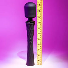 Load image into Gallery viewer, PLAYBOY PLEASURE ROYAL MASSAGE WAND - RECHARGEABLE - BLACK
