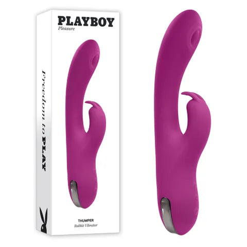 PLAYBOY PLEASURE THUMPER - WILD ASTER - RECHARGEABLE
