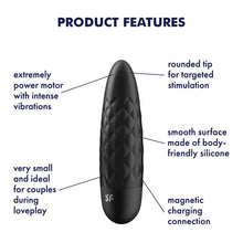 Load image into Gallery viewer, SATISFYER ULTRA POWER BULLET 5 BLACK
