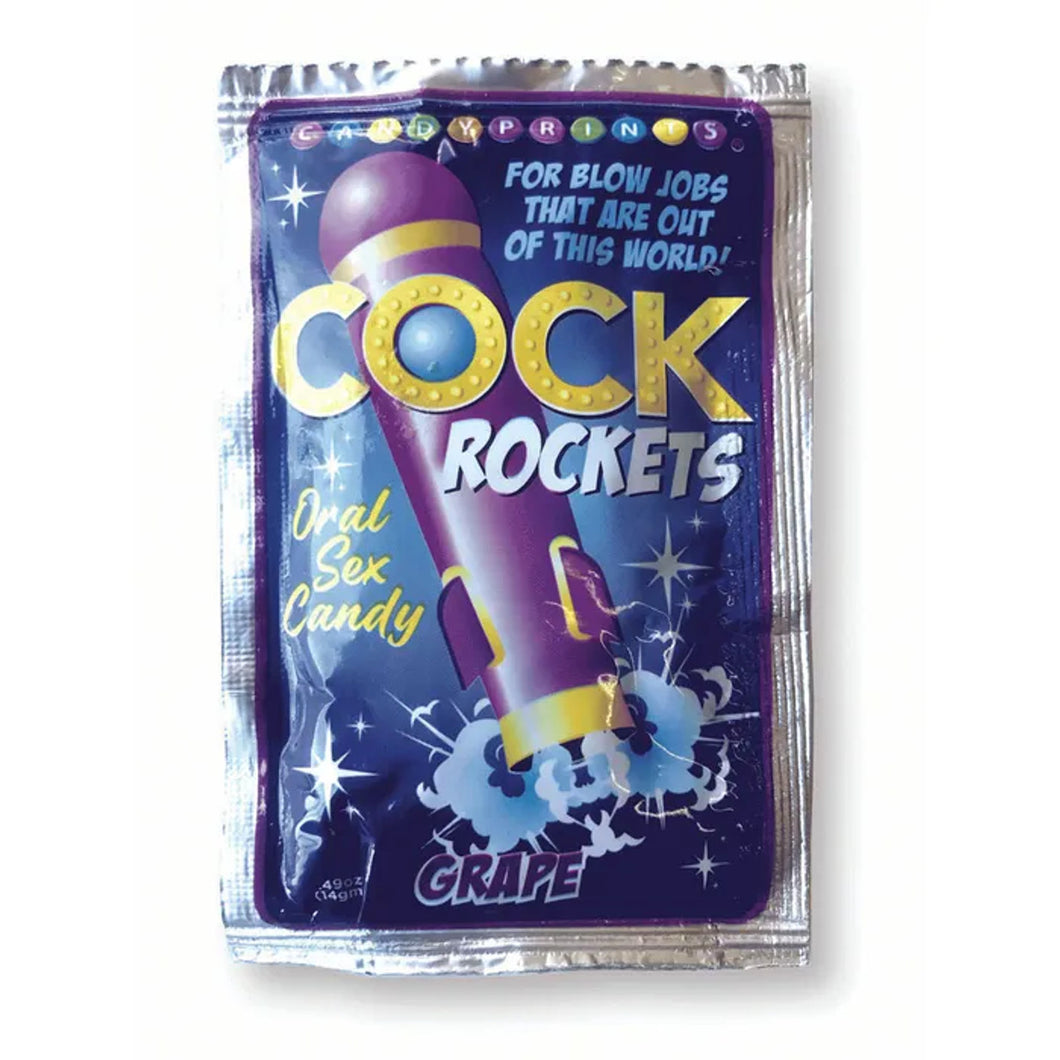 COCK ROCKETS ORAL SEX CANDY - GRAPE