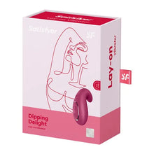 Load image into Gallery viewer, Satifyer- Dipping Delight- Lay On Vibrator- Berry
