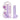 Crystal Clear Dildo Purple  7" with Balls