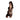 Le Desir  Strapless Mini Fishnet Lace Black OS
